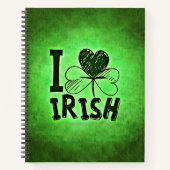SlipperyJoe's Saint Patrick's Day holiday Irish pr ノートブック (正面)