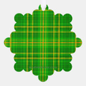 SlipperyJoe's Saint Patrick's Day Irish-inspired r オーナメントカード (裏面)