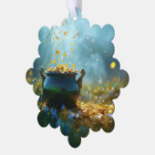 SlipperyJoe's Saint Patrick's Day large ornate pot オーナメントカード (左)