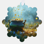 SlipperyJoe's Saint Patrick's Day large ornate pot オーナメントカード (正面)