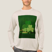 SlipperyJoe's Saint Patrick's Day theme leprechaun トライブレンドＴシャツ (正面)