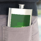 SlipperyJoe's Saint Patrick's Day three-leaf clove フラスク (インサイチュ)