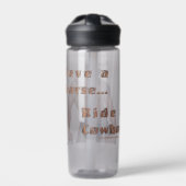 SlipperyJoe's Save a horse Ride a Cowboy muscle ウォーターボトル (正面)