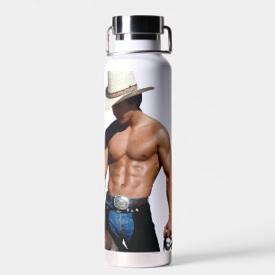 SlipperyJoe's Save a horse Ride a Cowboy muscle ウォーターボトル