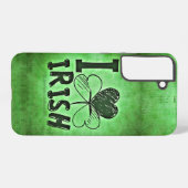 SlipperyJoe's St. Patrick's Day Irish 3枚葉c Samsung Galaxyケース (裏面横)