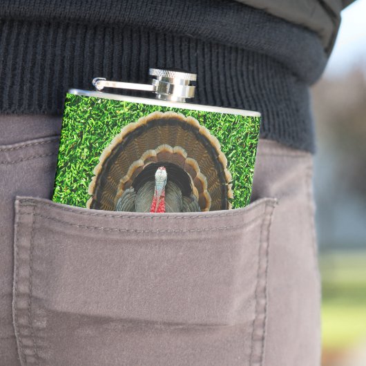 SlipperyJoe's Thanksgiving七面鳥の草のハム食べコー フラスク (インサイチュ)