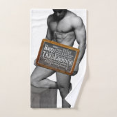 SlipperyJoe's Thanksgiving男hot 6パックabs un バスタオルセット (ハンドタオル)