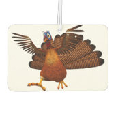 SlipperyJoe's Thanksgiving gobble responsibly live カーエアーフレッシュナー (裏面)