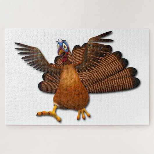 SlipperyJoe's Thanksgiving gobble responsibly live ジグソーパズル (横)
