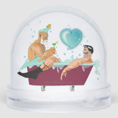 SlipperyJoe's two gay men love cartoon bathtub soa (裏面)