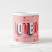 SlipperyJoe's Valentine's Day gifts romantic tone  ジャンボコーヒーマグカップ (正面)