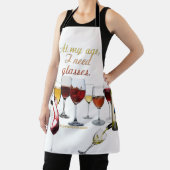 SlipperyJoe's Wine Glassesブドウ発酵ワインp エプロン (インサイチュ)