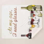 SlipperyJoe's Wine Glassesブドウ発酵ワインp シェルパブランケット (正面(横))