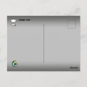 Slipperywindowによる医療従事者のヒーロー ポストカード (裏面)