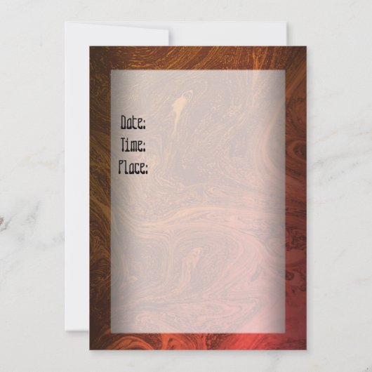 Slipperywindow著お化け屋敷のハローウィンパーティ 招待状 (裏面)