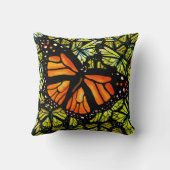 Slipperywindow著マダラチョウパターン クッション (裏面)