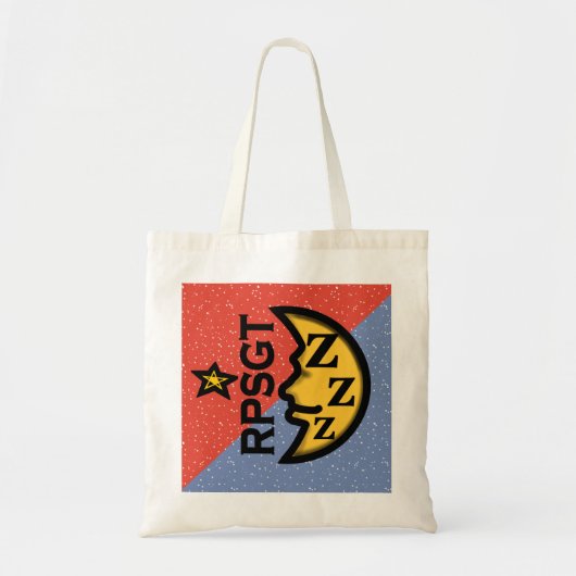 Slipperywindow著RPGST POLYSOMNOGRAPHYの睡眠のバッグ トートバッグ (正面)