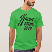 Slippy When Wet Tシャツ (正面)