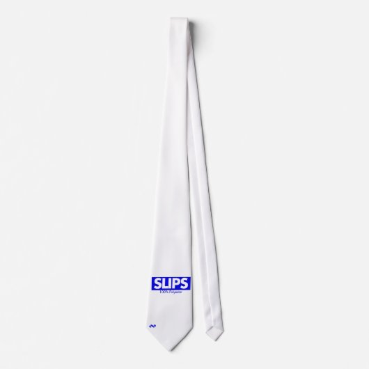Slips - Blåvitt ネクタイ (正面)