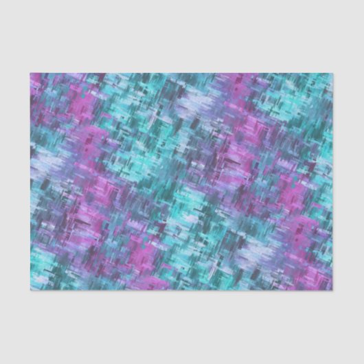 slipstream digihatch -ティール（緑がかった色）と紫： 薄葉紙 (正面)