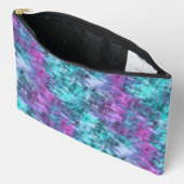 slipstream digihatch - teal and purple : アクセサリーポーチ (見開き)