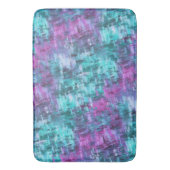 slipstream digihatch - teal and purple : バスマット (正面縦)