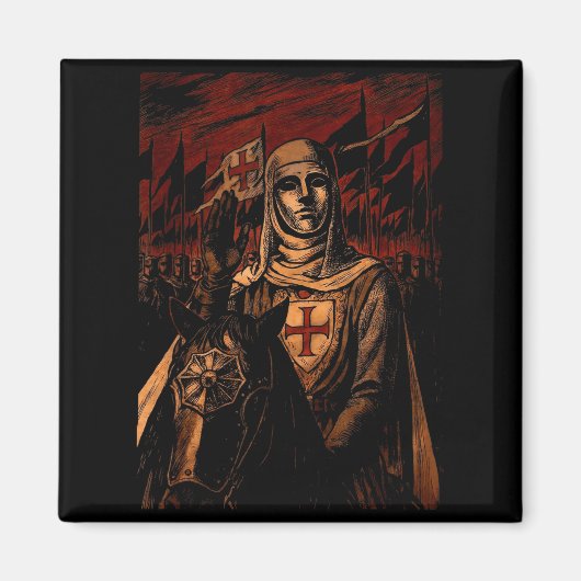 Sliver Mask King Baldwin Iv Meme The Leper King Wa マグネット (正面)