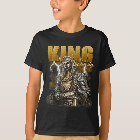 Sliver Mask King Baldwin Iv Meme The Leper King Wa Tシャツ (正面)