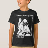 Sliver Mask King Baldwin Iv Meme The Leper King Wa Tシャツ (正面)