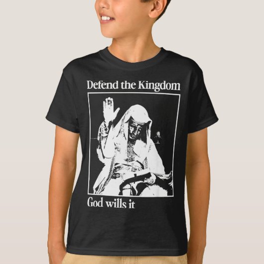 Sliver Mask King Baldwin Iv Meme The Leper King Wa Tシャツ (正面)