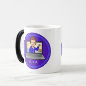 SLJ-VAマンガロゴ モーフィングマグカップ (正面左)