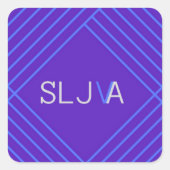 SLJ-VAロゴ スクエアシール (正面)