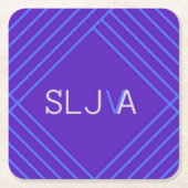 SLJ-VAロゴ スクエアペーパーコースター (正面)