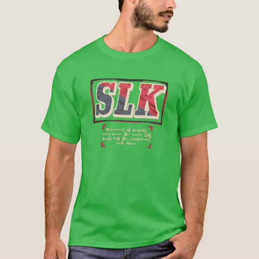 SLK R170 誰もが間違いを犯す Tシャツ (正面)