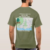 SLOコーストTシャツに輝くゼブラ Tシャツ (裏面)