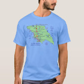 SLO配置名MAP Tシャツ (正面)