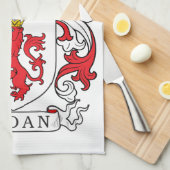 Sloanの家紋 キッチンタオル (四つ折り)