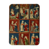 Sloane 1977 fol.2V医学と聖書のシーン,のために マグネット (縦)