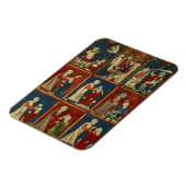 Sloane 1977 fol.2V医学と聖書のシーン,のために マグネット (左側)