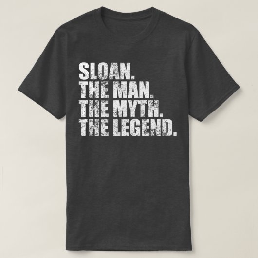 SloanSloanファミリ名Sloan姓Sloan Surna Tシャツ (デザイン正面)