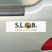 SLOBのバンパーステッカー バンパーステッカー (車上)