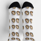 SLOC-TATER - Sloth Couch Potato Socks ソックス (上部)