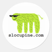 slocupine.com ラウンドシール (正面)
