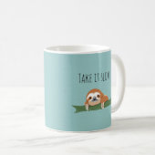 Sloffeeを持って下さい コーヒーマグカップ (正面右)