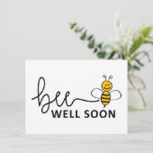Slogan Bee well soon. Van harte beterschap ! (スタンド正面)