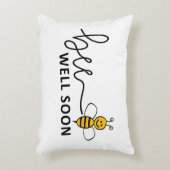 Slogan Bee well soon. Van harte beterschap ! アクセントクッション (正面(垂直))