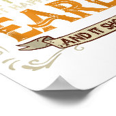 Slogan Graphic Some Of Y'all Dont Know What Happen ポスター (角)