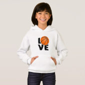 Slogan love Basketbal, ik hou van Basketbal. (正面フル)