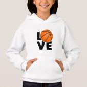 Slogan love Basketbal, ik hou van Basketbal. (正面)