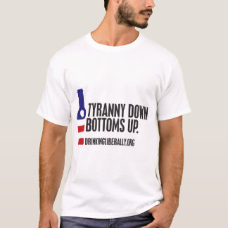 slogan.TyrannyDownSansComma_0 Tシャツ